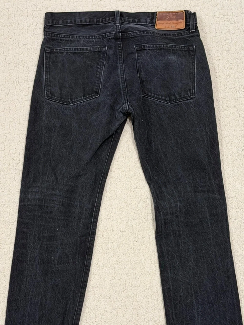 Men's J. Crew Black Denim Jeans Size 31x32